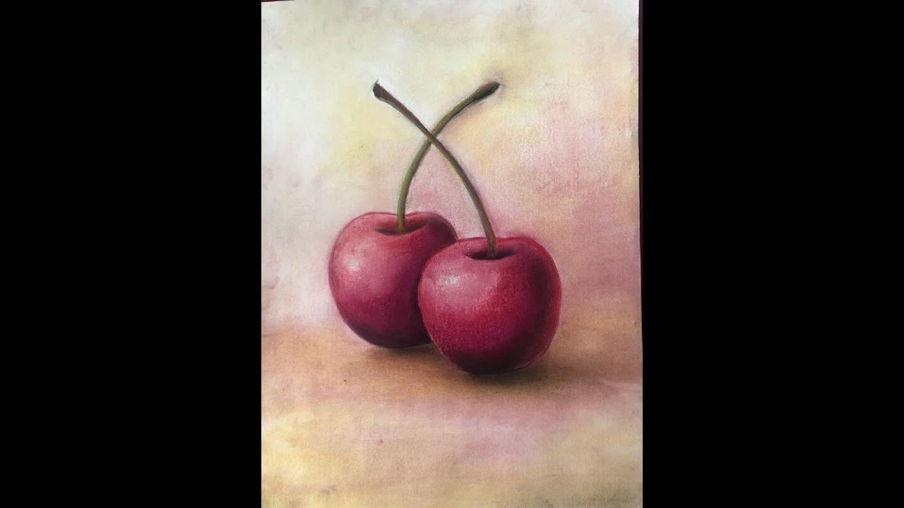 Cerezas con gis pastel (parte 2)