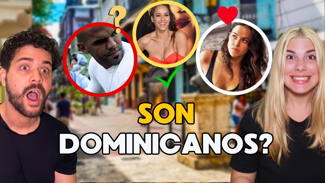 Reacción: Famosos que NO SABÍAMOS que eran DOMINICANOS (2)