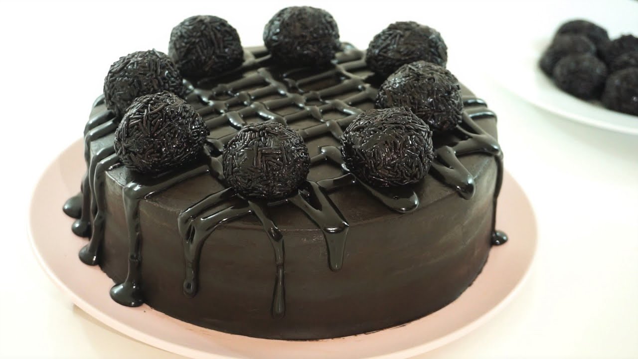 Торт Super Moist Brigadeiro с темным шоколадом