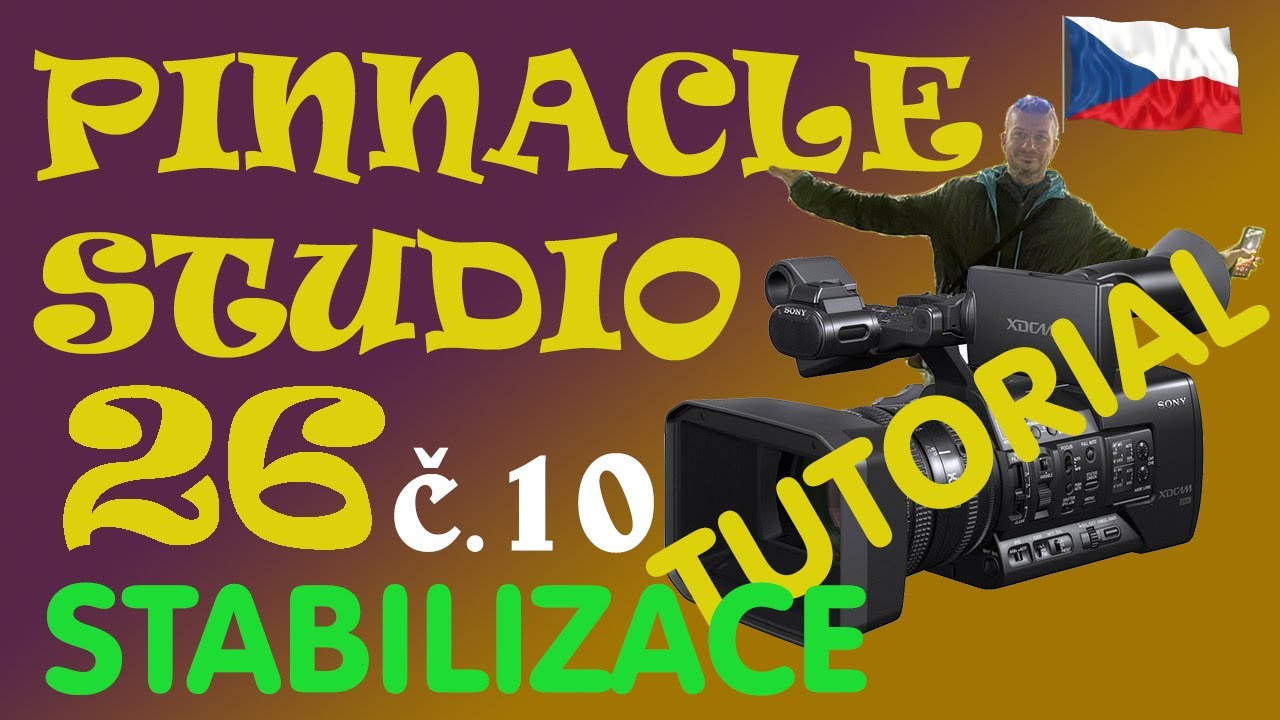 Pinnacle Studio 26 - Ukázka stabilizace nepovedeného