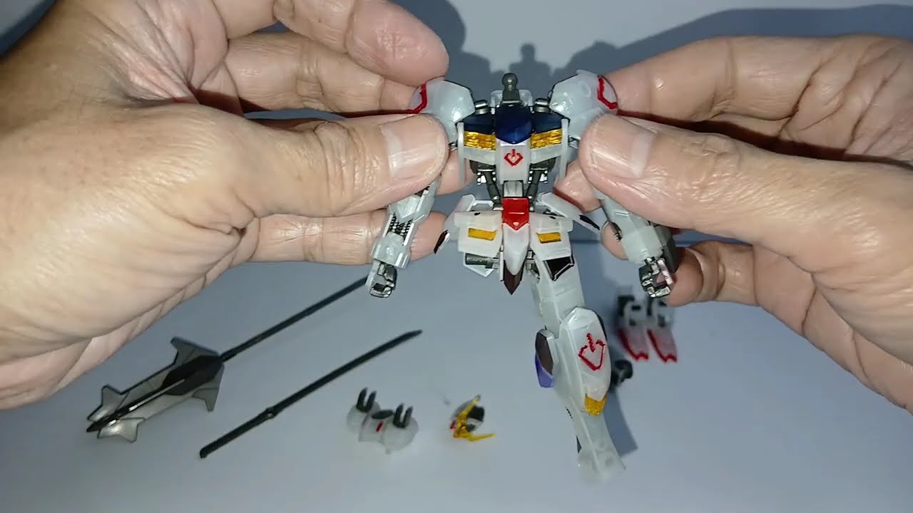 gundam ibo barbatos 4th form clear coat (BL)