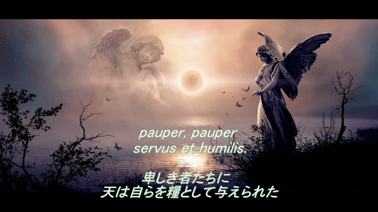 Panis angelics  (duet)  天使の糧