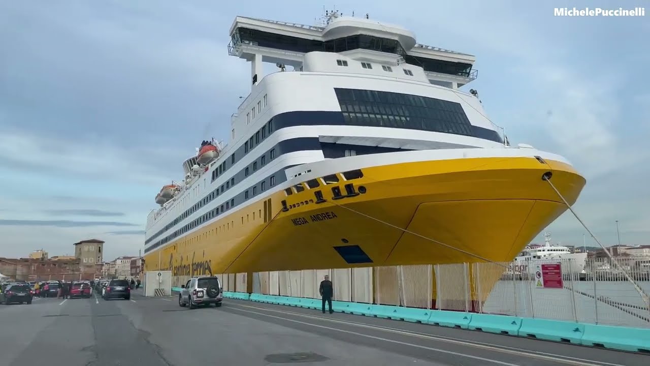 MEGA ANDREA | Livorno - Golfo Aranci 22-23/04/2023