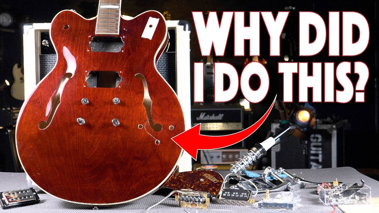 Gretsch Streamliner G2622 Upgrade - Part 1: New Dynasonic Pickups & Wiring - Was It Worth It?