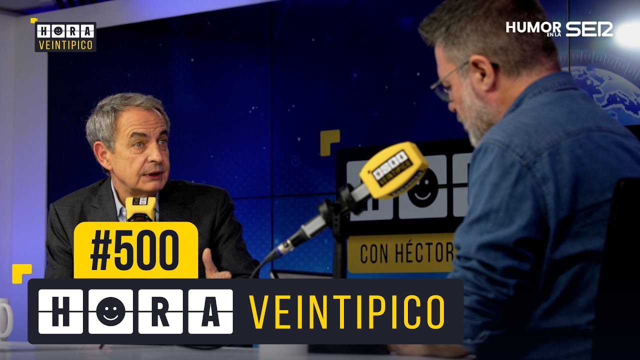 Hora Veintipico #500 | Entrevista a José Luis Rodríguez Zapatero