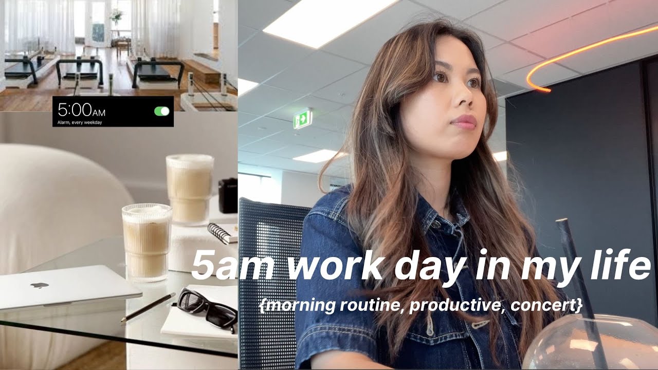 HR DIARIES ✧ 5am morning, productive day as a Senior HR Business Partner, concert ✧