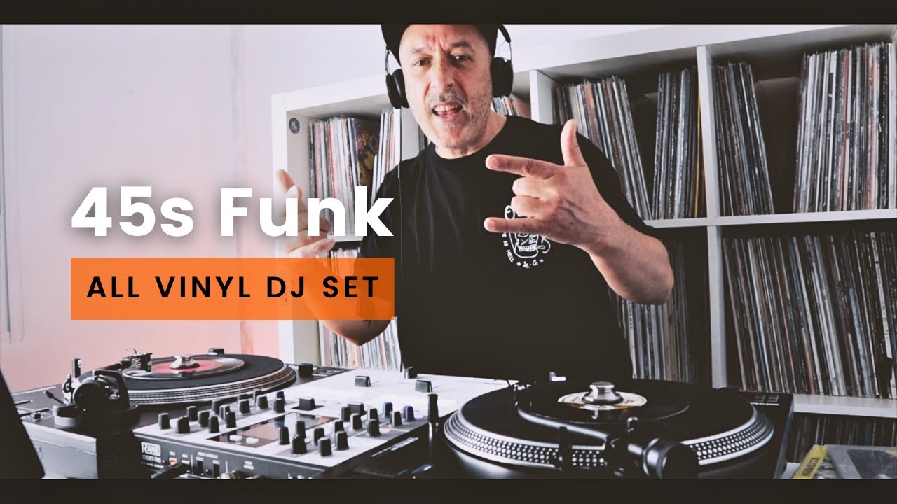 FULL VINYL | 45s Funk Set | DJ T-Kut