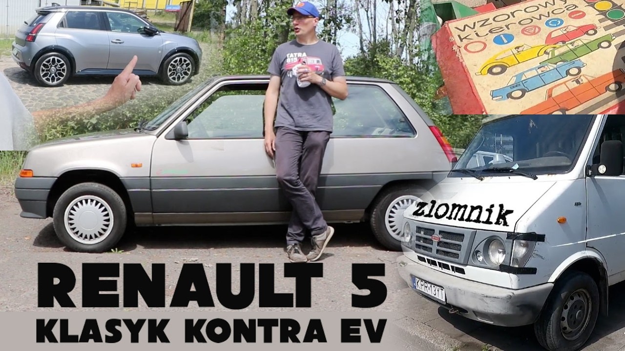 Złomnik: Renault 5 - klasyk kontra elektryk