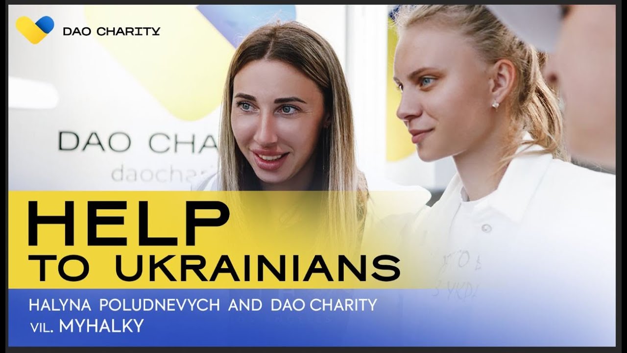 Myhalky after occupation: DAO Charity and Halya Poludnevich