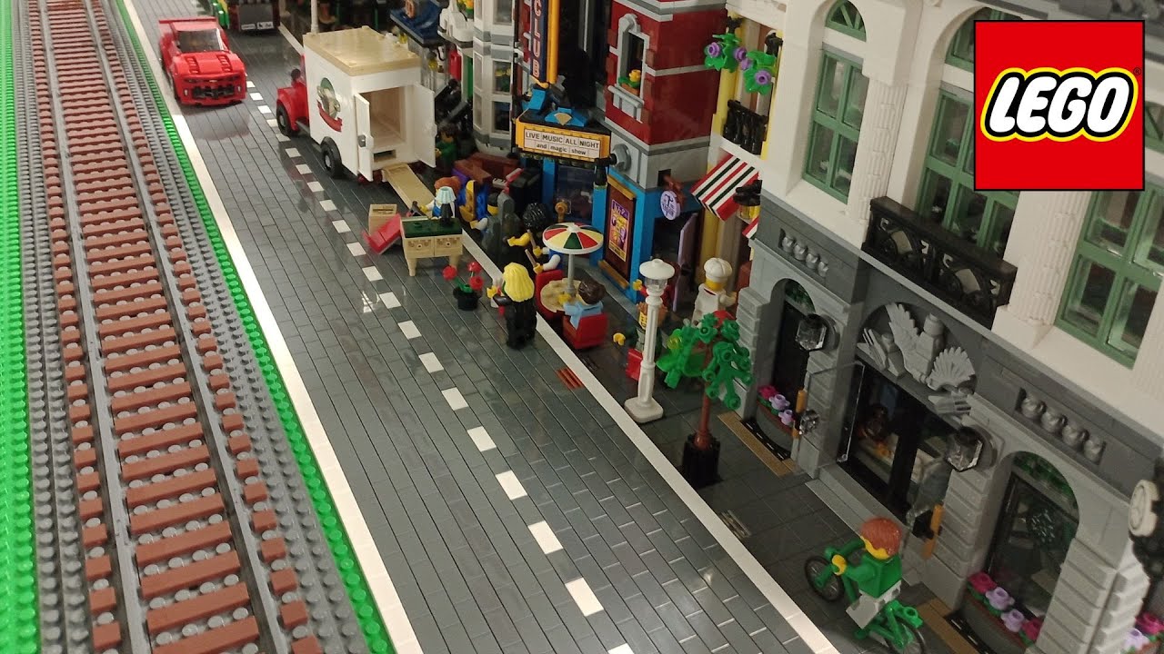LEGO Cobblestone Road