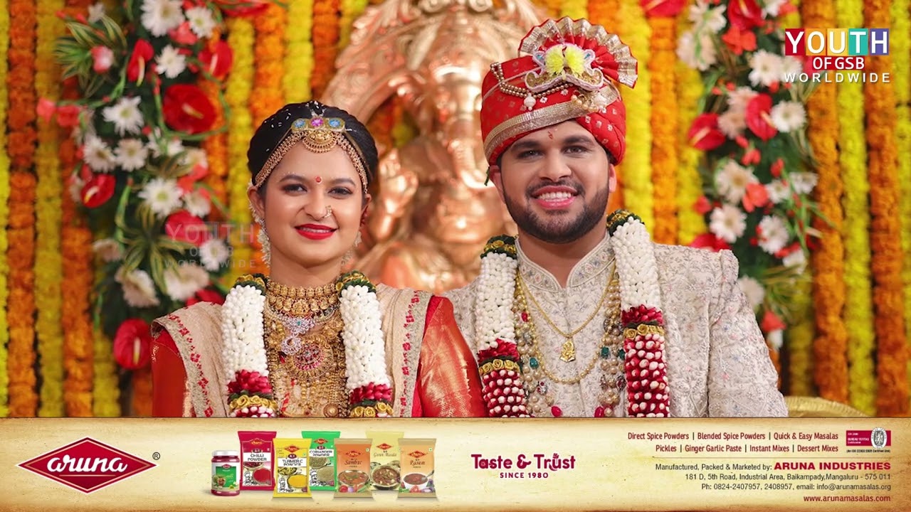 This wedding has a message for all our GSB younger generation! Watch and Know more