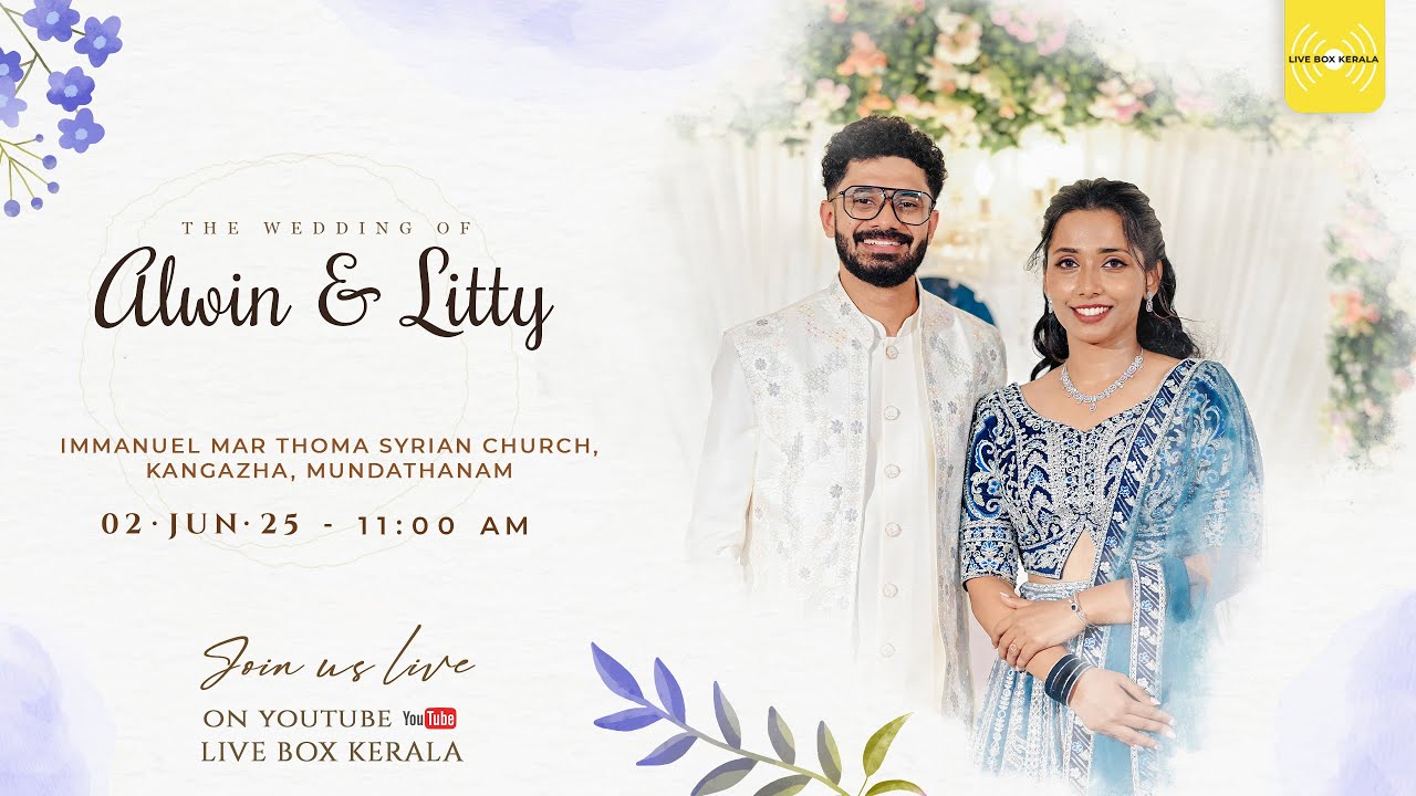 ALWIN & LITTY | WEDDING DAY | LIVE | LIVE BOX KERALA