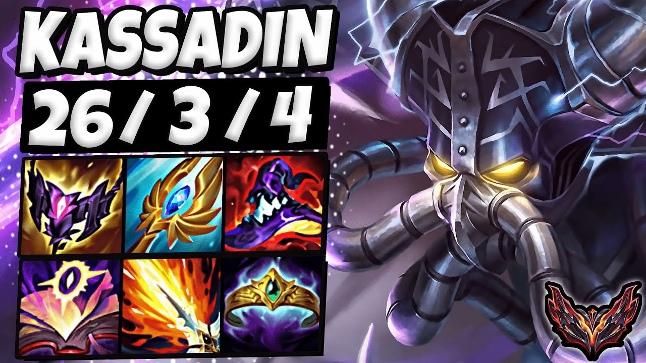 Kassadin MID vs Yasuo [ OTP ] Lol Korea Grandmaster Patch 13.20 ✅