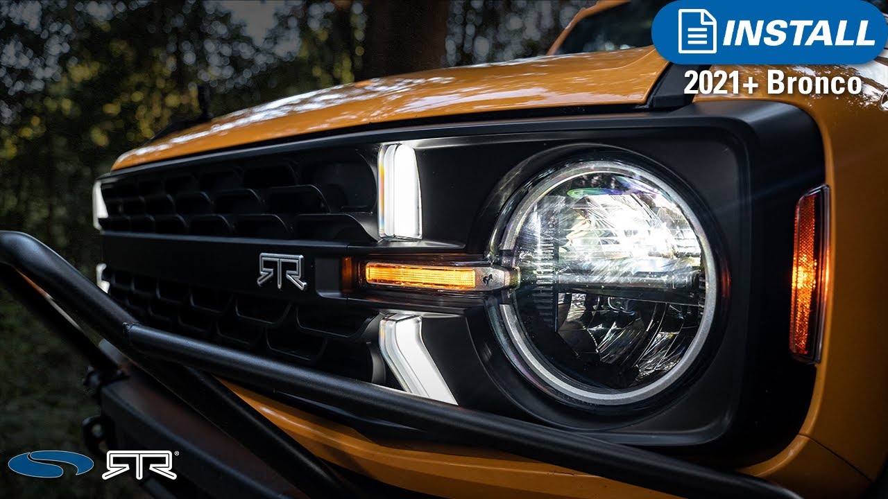 RTR Bronco Grille w/ Signature LED Lighting | Review & Install