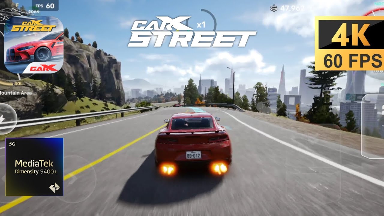 CarX Street 4k 60 FPS Gameplay On IQOO Z10 Turbo Plus