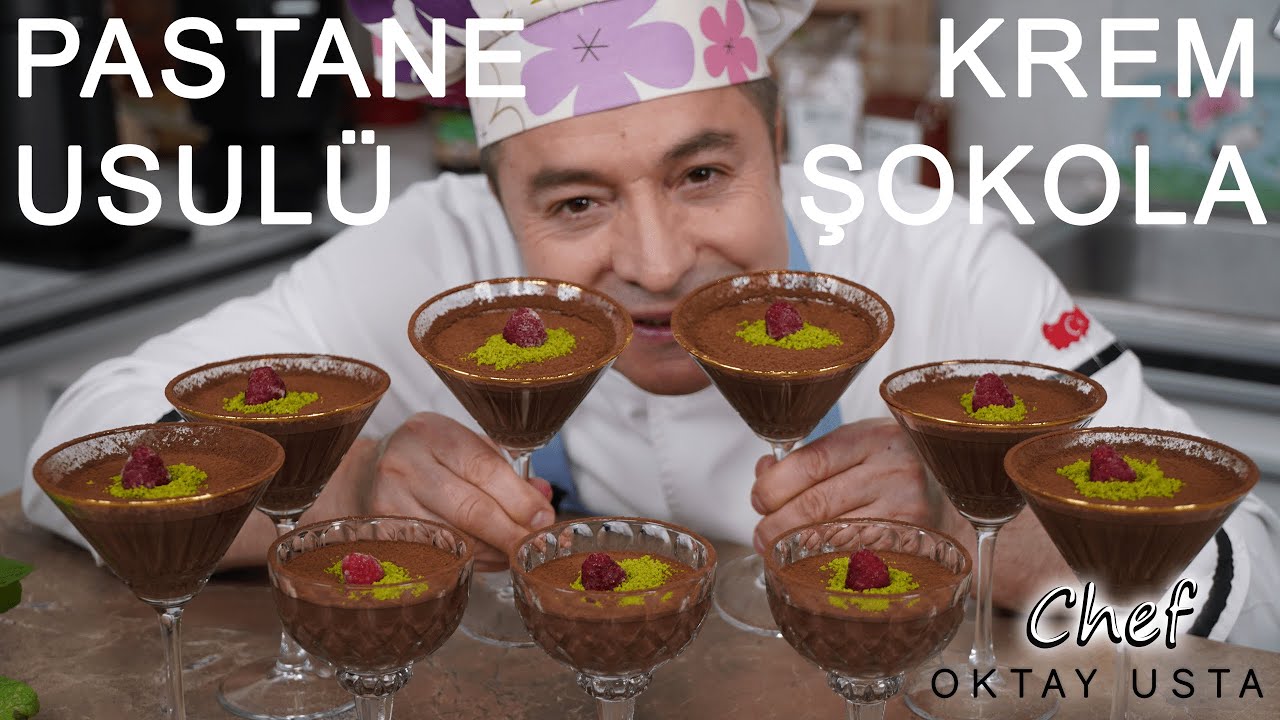 PASTANE USULÜ KREM ŞOKOLA ❗️Nasıl Yapılır? | Oktay Usta