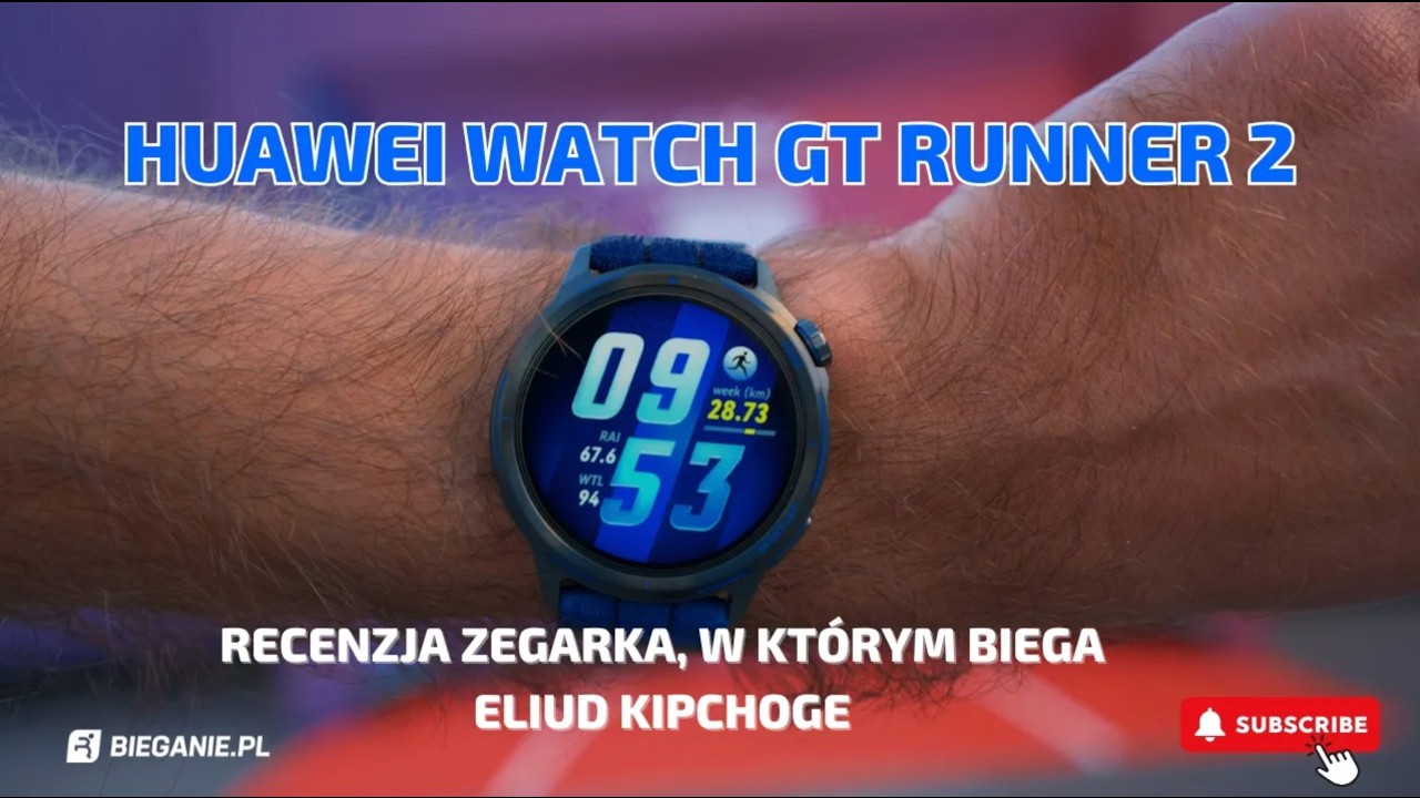 Huawei Watch GT Runner 2 - Recenzja zegarka, w kt&oacute;rym biega sam Kipchoge
