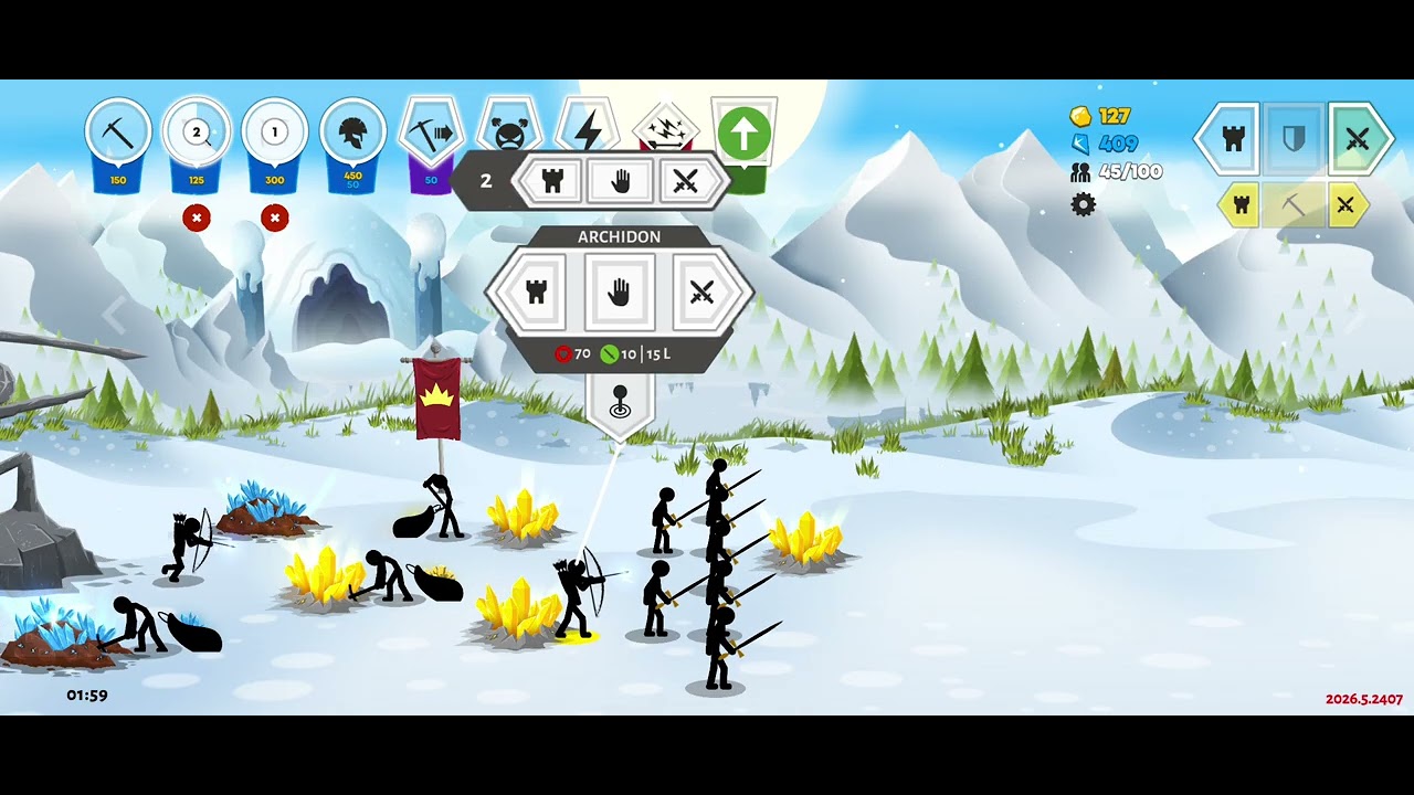 Mode Epic Stick War Saga Part 3 #stickwarsaga