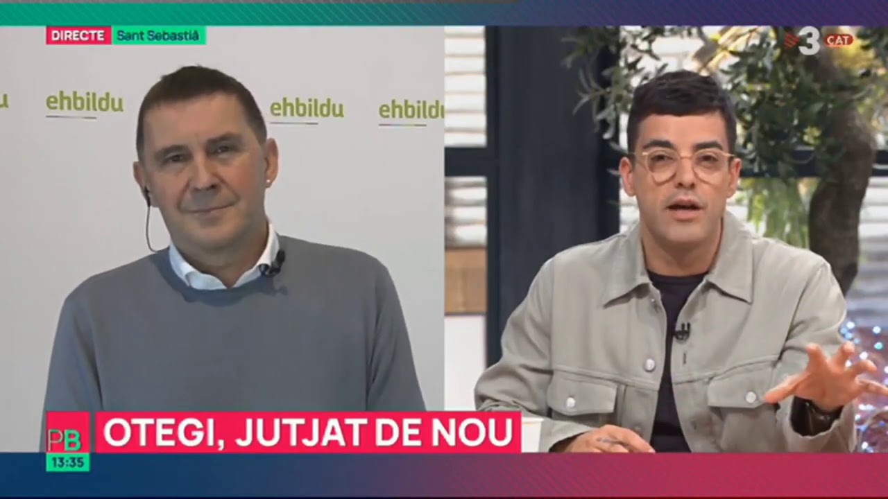 Entrevista a Arnaldo Otegi en Planta Baixa TV3