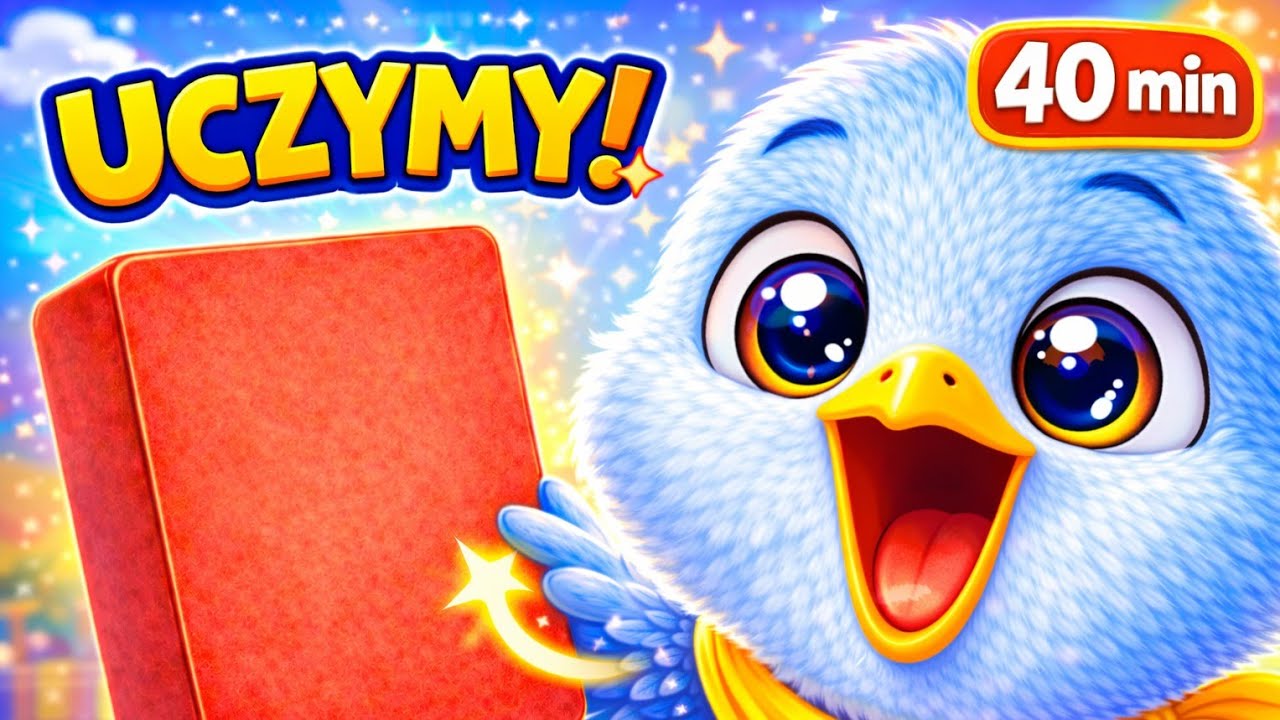 Uczymy się Kształtów 🔵 Piosenki Edukacyjne (40 MIN MIX)