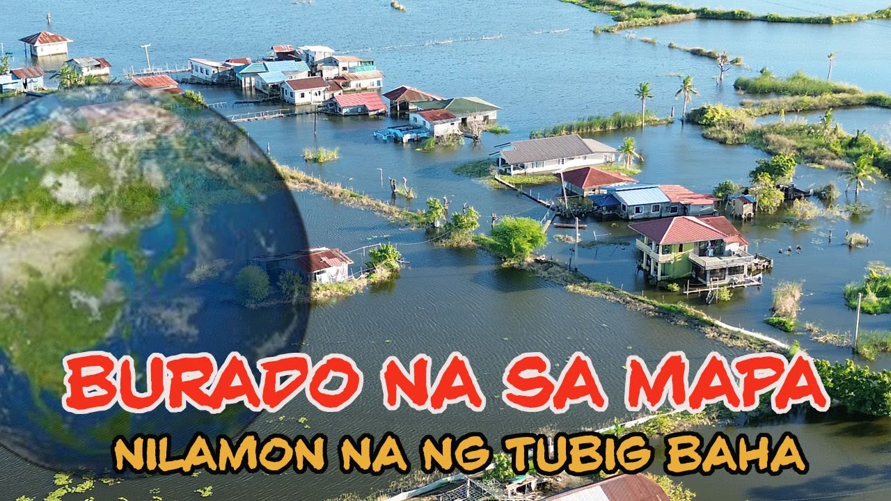 SINKING BARANGAY  MALAPIT NG MABURA SA MAPA