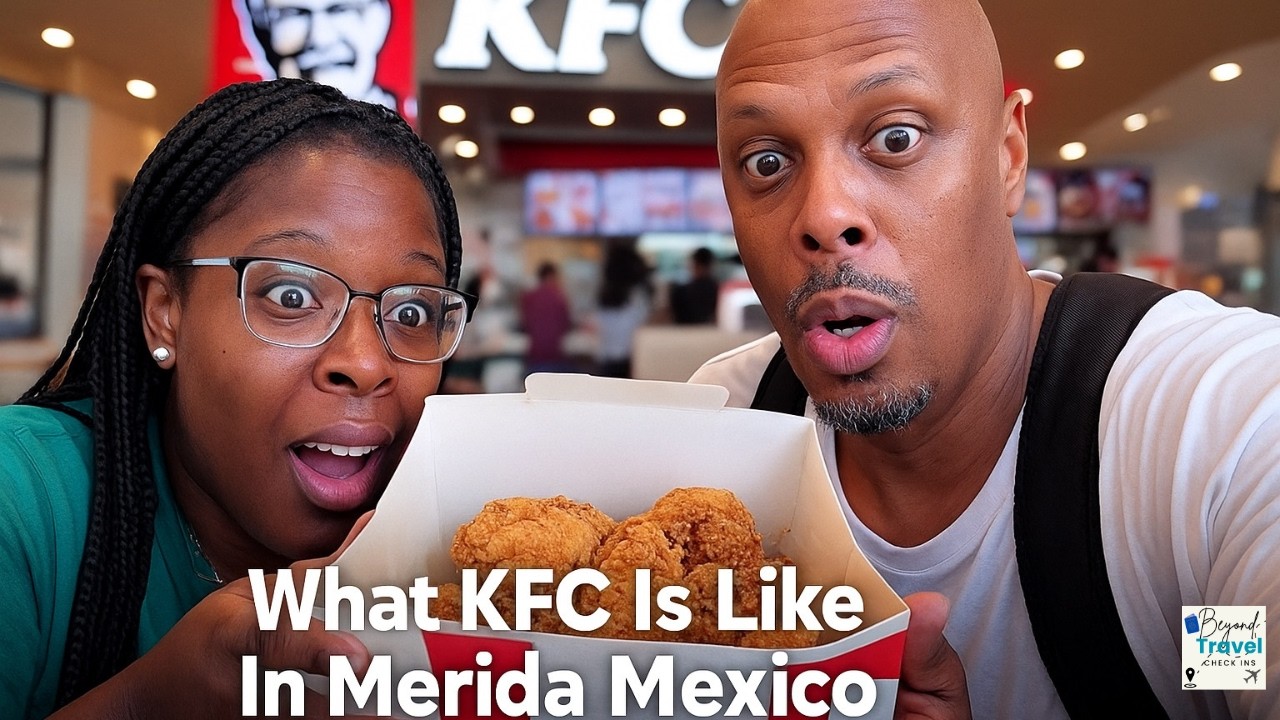 Что представляет собой KFC в Мериде, Мексика!