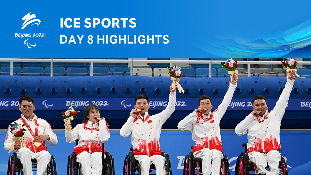 Pure adrenaline! 🔥 | Beijing 2022 Day 8 Highlights | Ice Sports | Paralympic Games