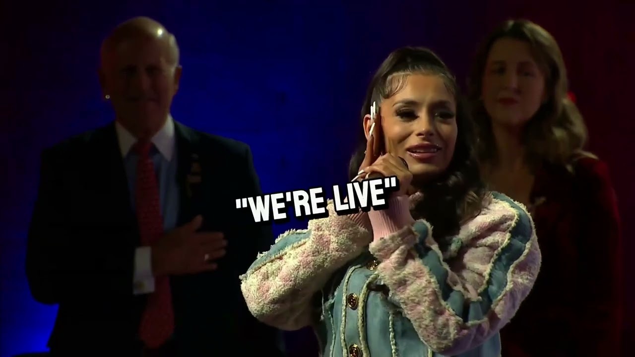 The National Anthem Heard Around the World: Loomis&rsquo; Unforgettable Rendition at Free & Equal Debate