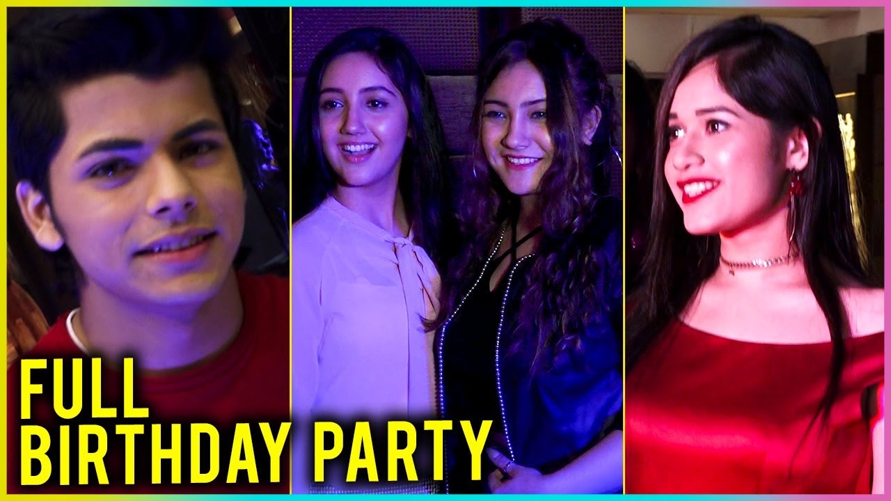 Jannat Zubair Celebrates Birthday With Ashnoor Kaur, Aashika Bhatia, Siddharth Nigam | Full Video