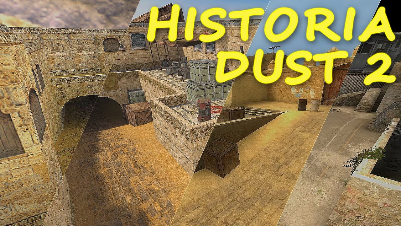 JAK ZMIENIAŁ SIĘ DE_DUST 2? - Historia Map #1 | Mervo