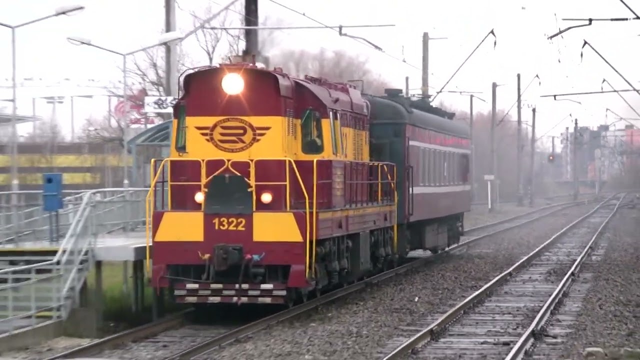 Тепловоз ЧМЭ3-4208 на о.п. Китсекюла / CME3-4208 at Kitsek&uuml;la stop