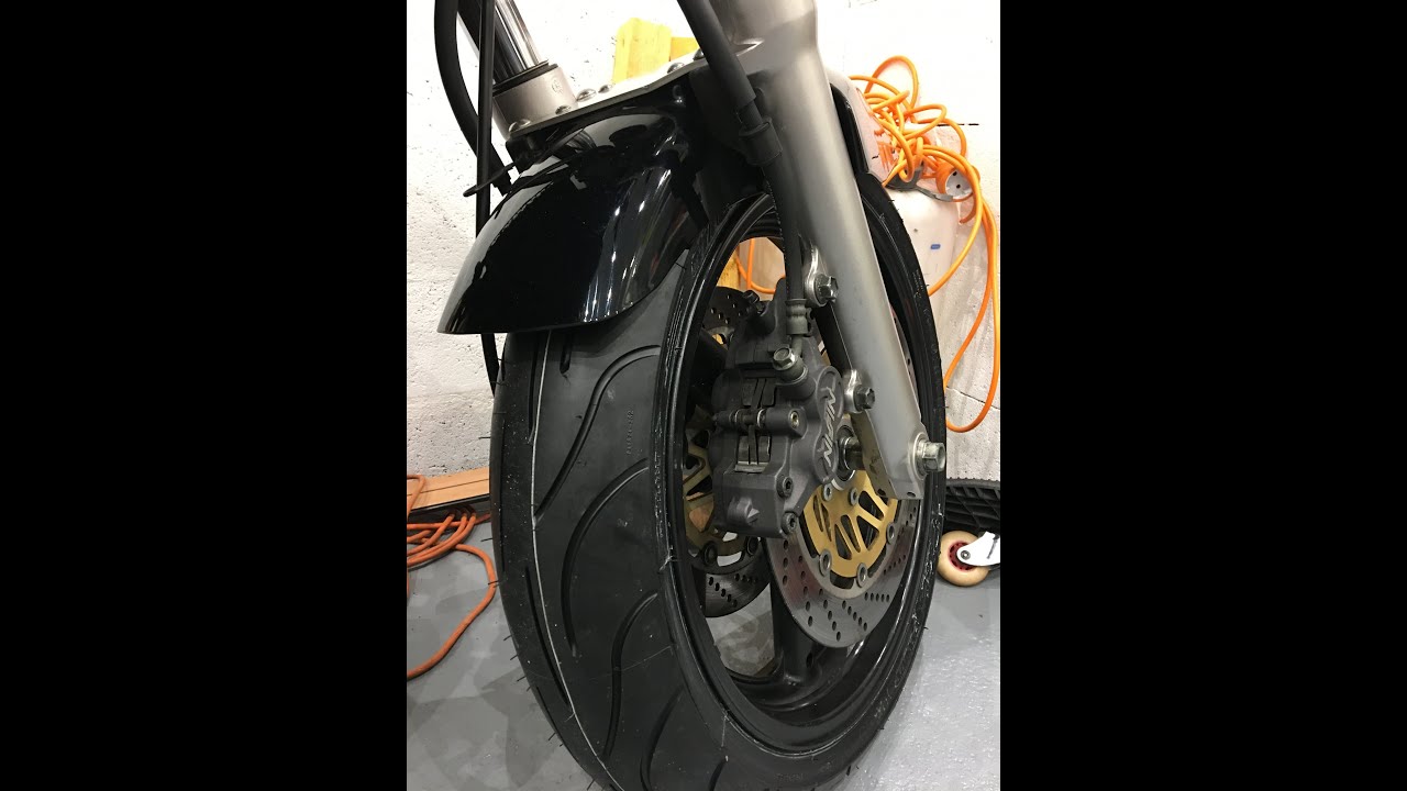 Remplacement ressorts et vidange fourche 1200 BANDIT