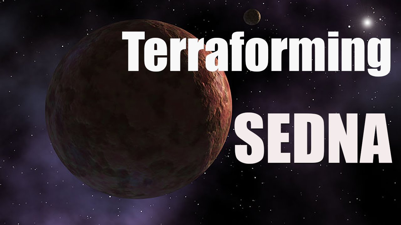 Terraforming SEDNA - With a BLACK HOLE - Universe Sandbox 2