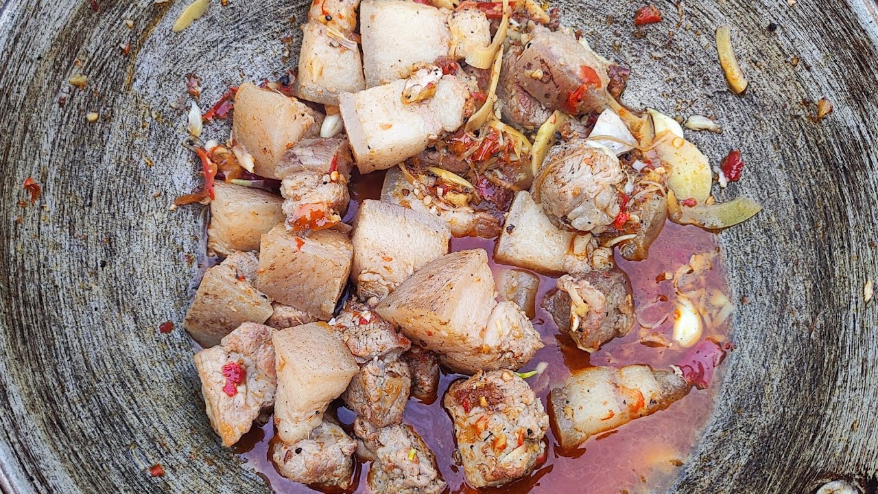 Naga Style Pork Curry With Bamboo Shoots || Pork Curry Recipe