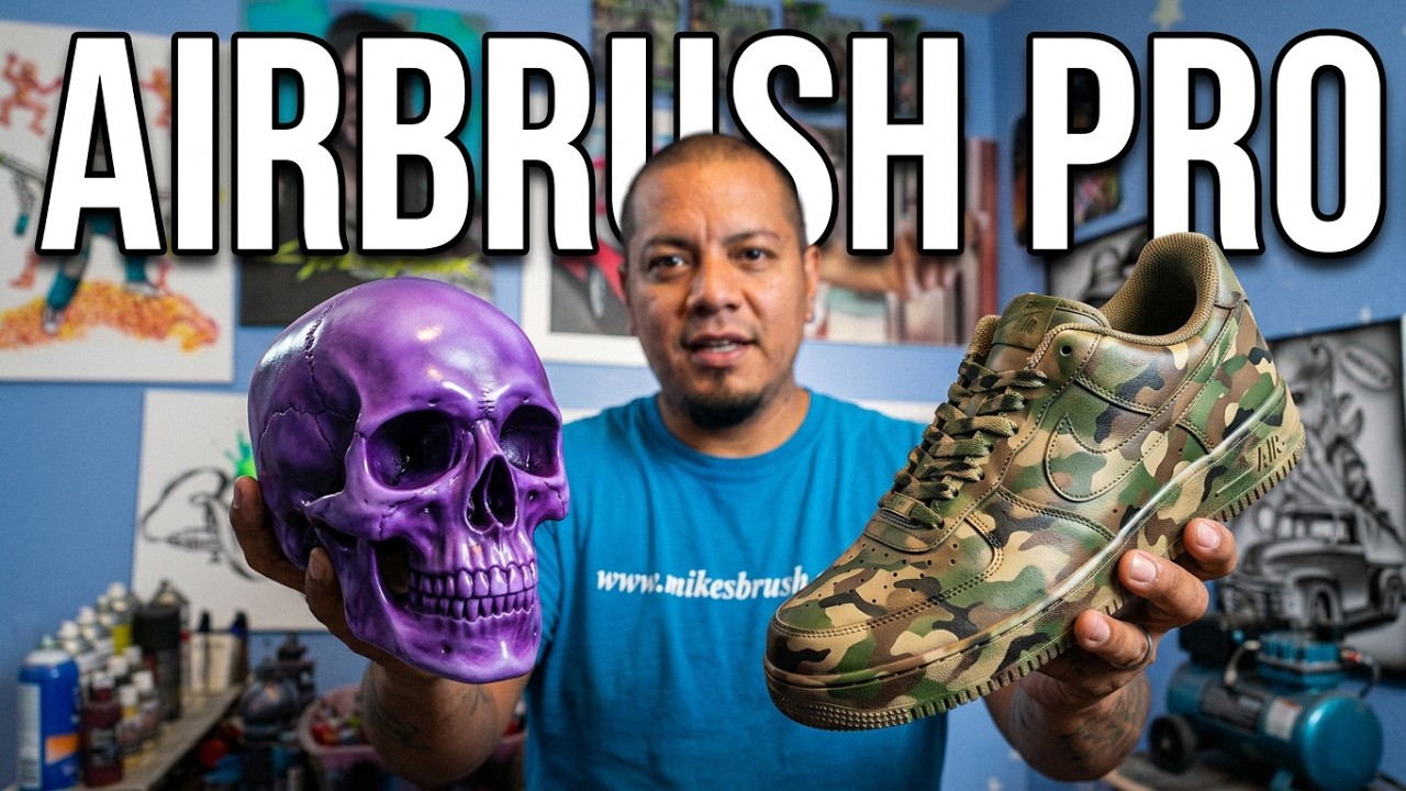 How to Airbrush Shoes