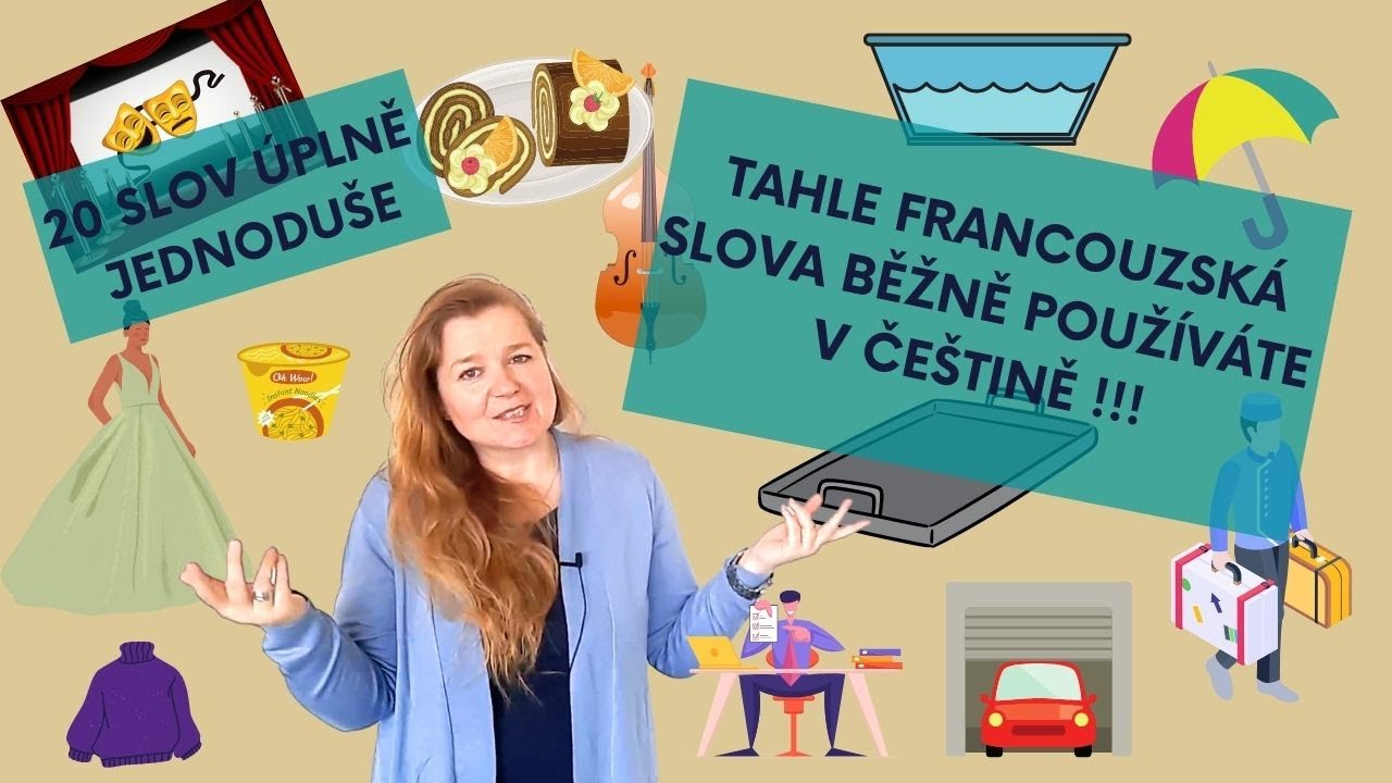 Naučte se jednoduše 20 francouzských slov !/Francouzština s efektem #