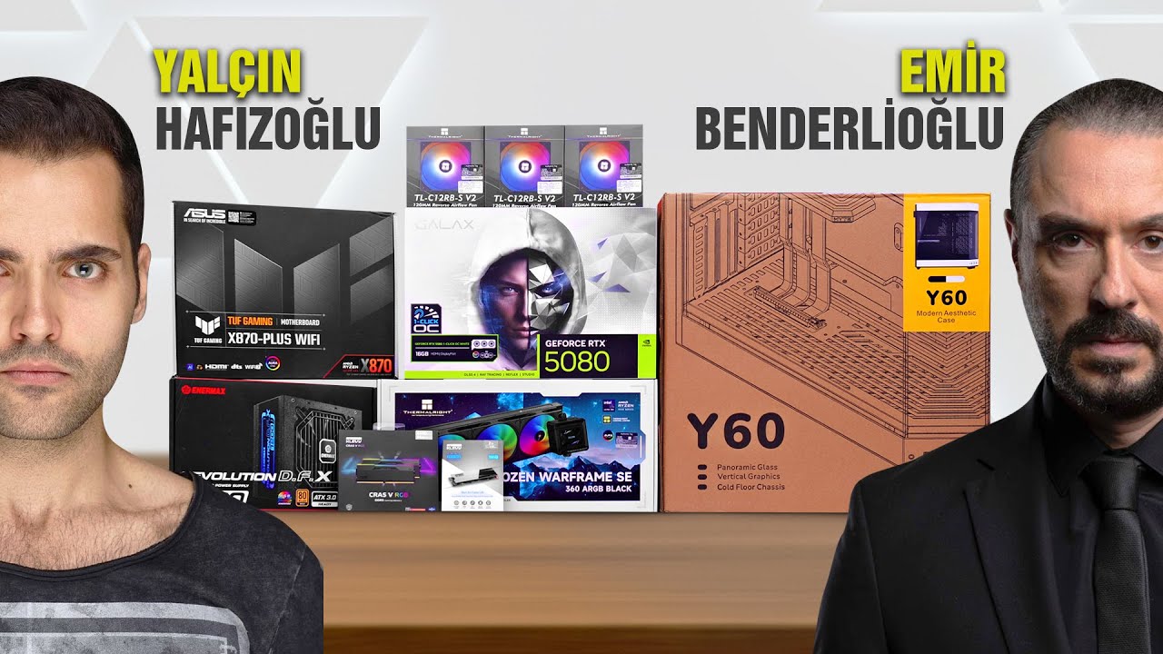 RTX 5080 PC TOPLAMA, FAKAT DİZİ OYUNCULARINA (ft. Emir Benderlioğlu / Yal&ccedil;ın Hafızoğlu)