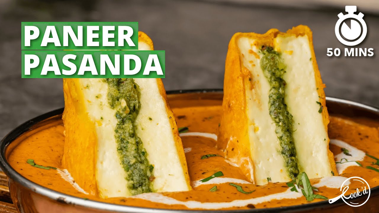 Paneer Pasanda Recipe | Restaurant Style Paneer Pasanda | Paneer Gravy Recipes | Cookd
