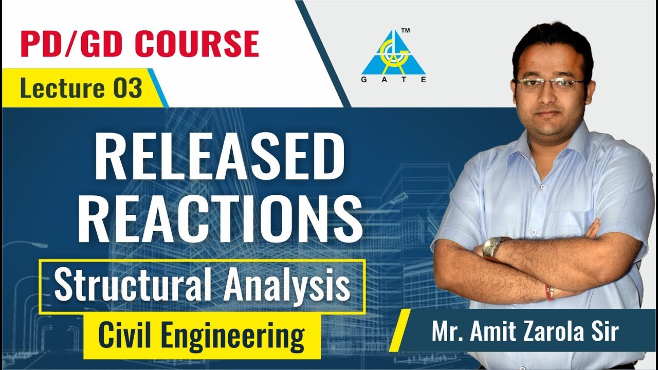 Released Reactions | Lecture 3 | Structural Analysis