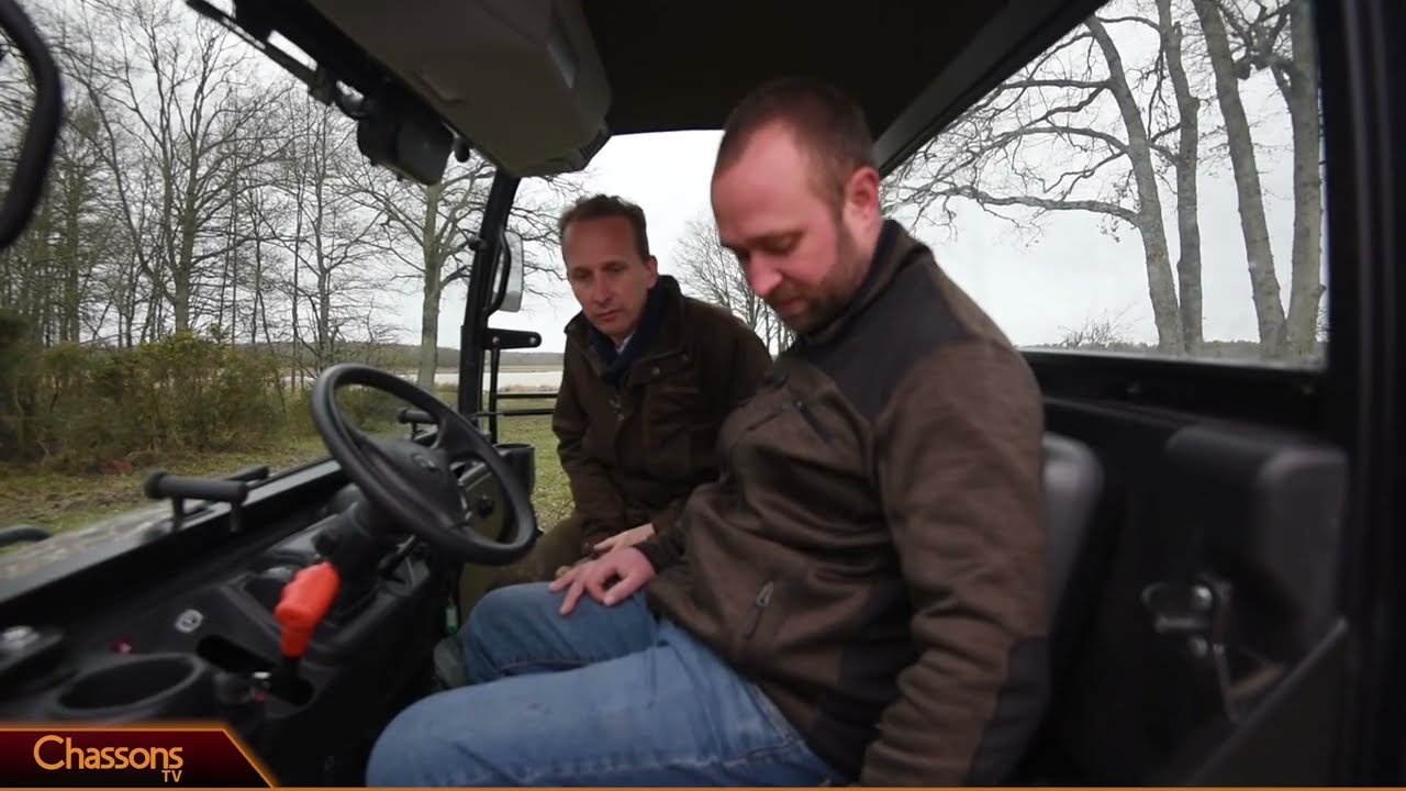 Essai du kubota RTV X1110 avec un garde-chasse en Sologne