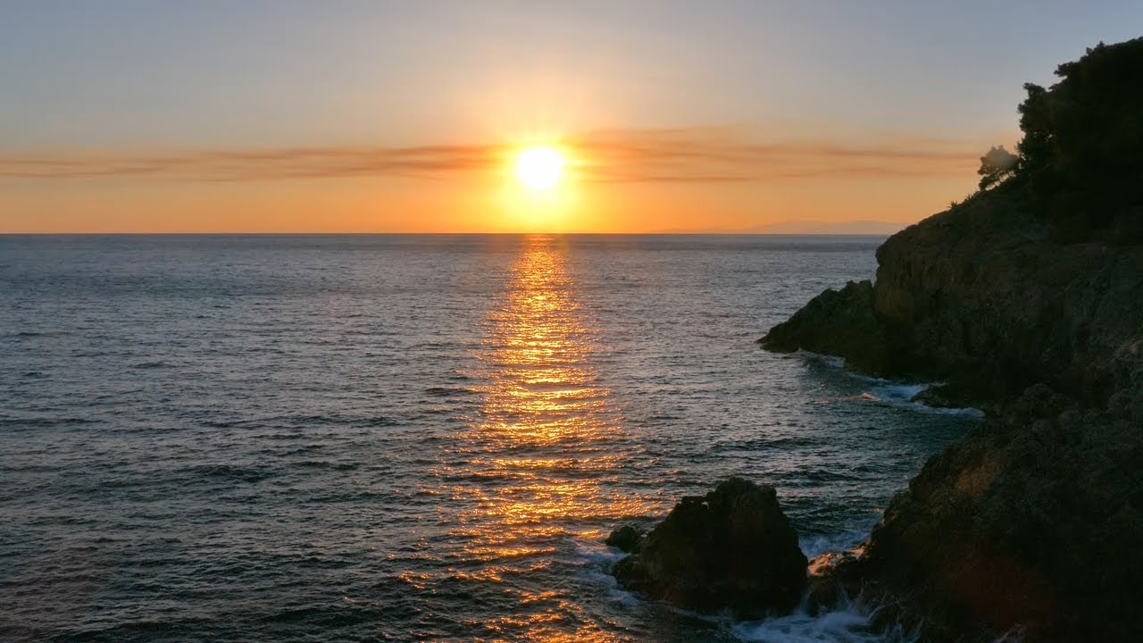 8 hours - Sea Waves & Distant Seagulls - Sleep, Study, Meditate