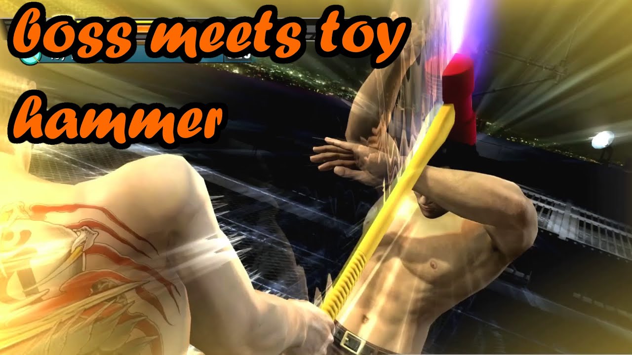 boss meets toy hammer finale - yakuza 3 remastered highlights (spoilers)