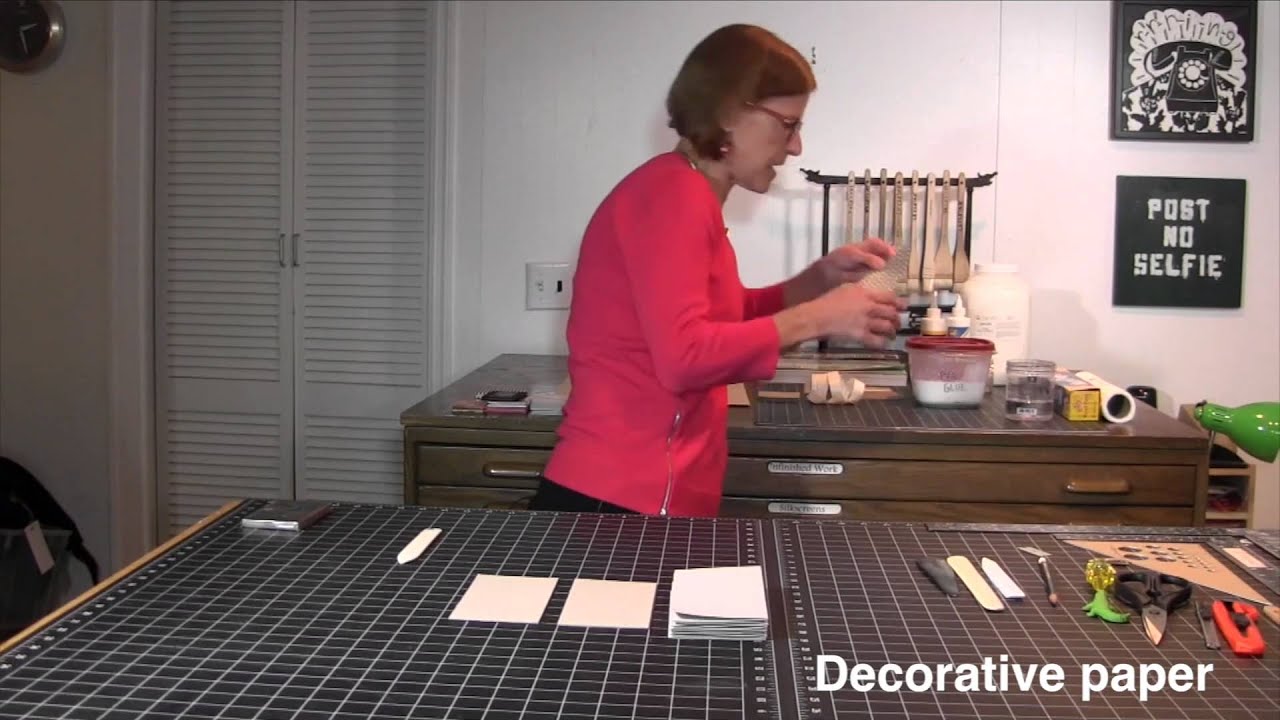 Cathy Lecleire tutorial on how to make an accordion book