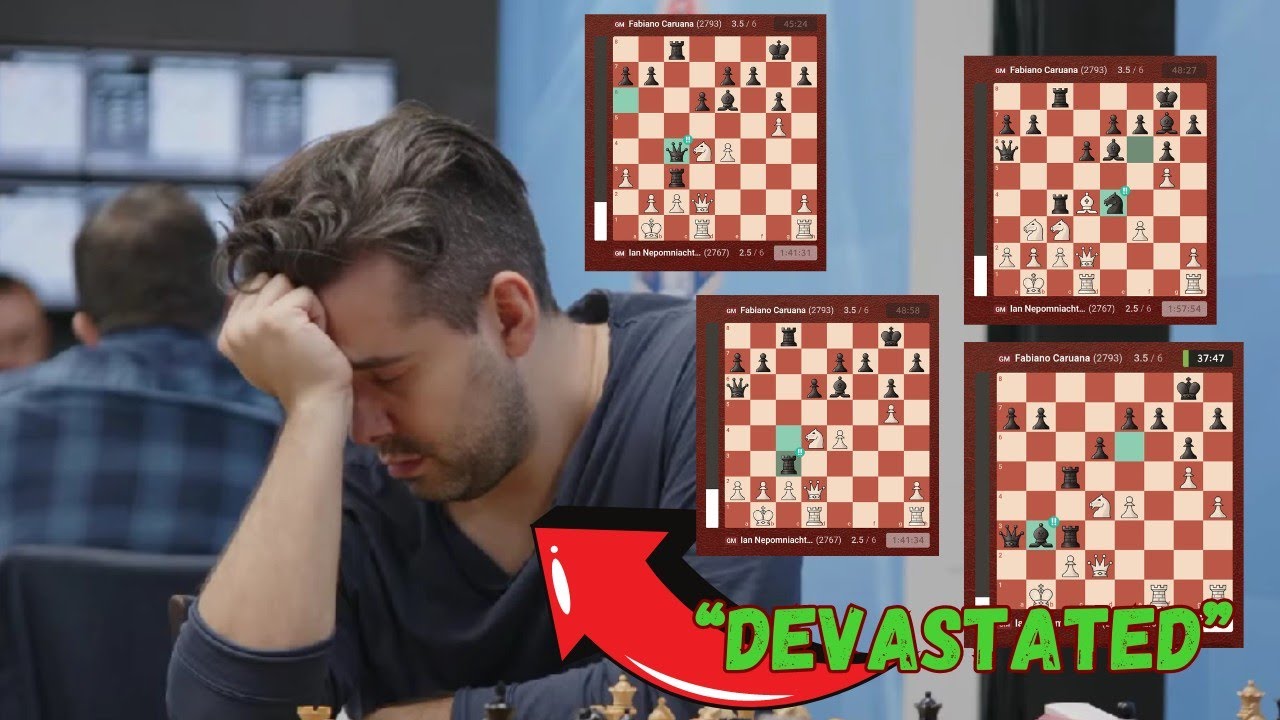 Four Brilliant Moves | Ian Nepomniachtchi - Fabiano Caruana | World Classical Chess
