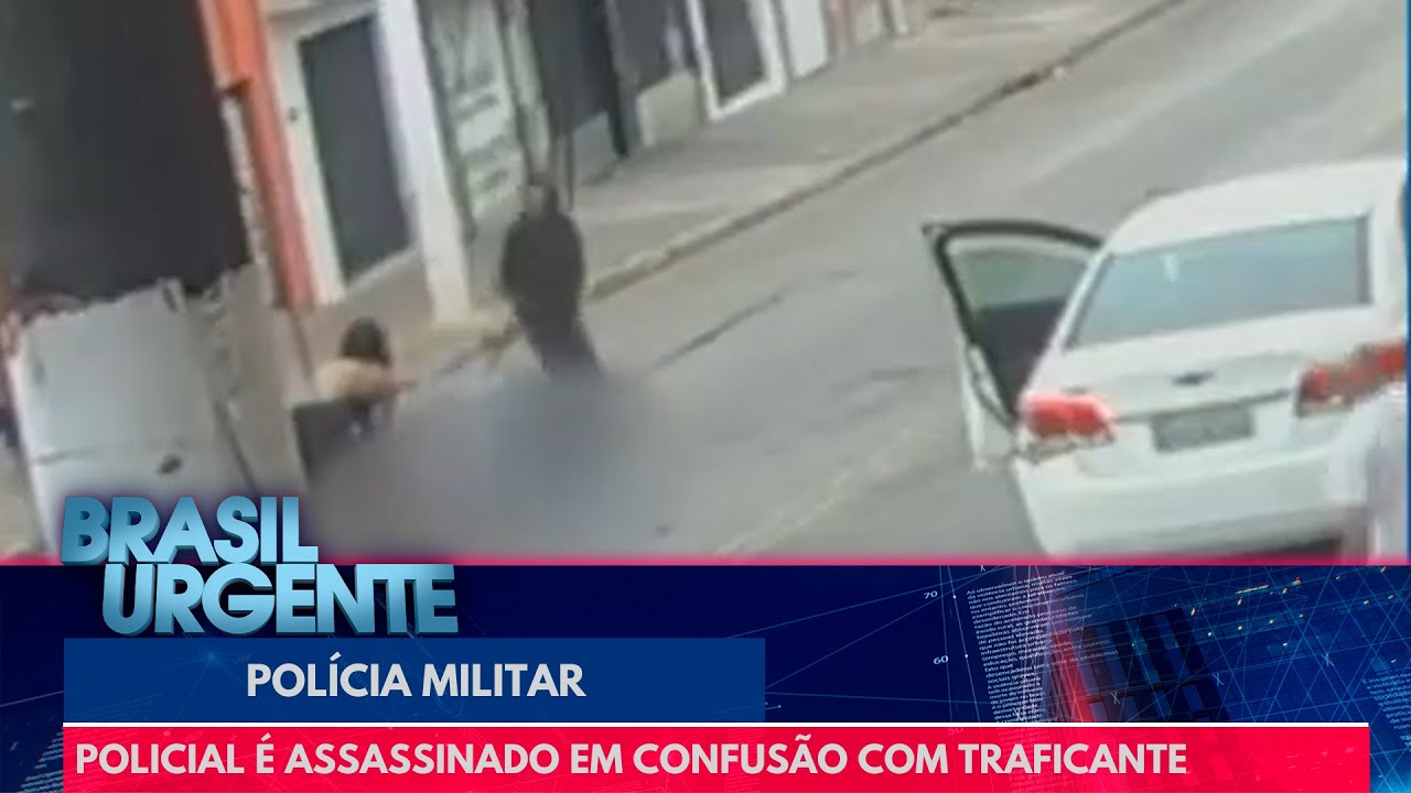 Policial Militar &eacute; baleado e morre | Brasil Urgente