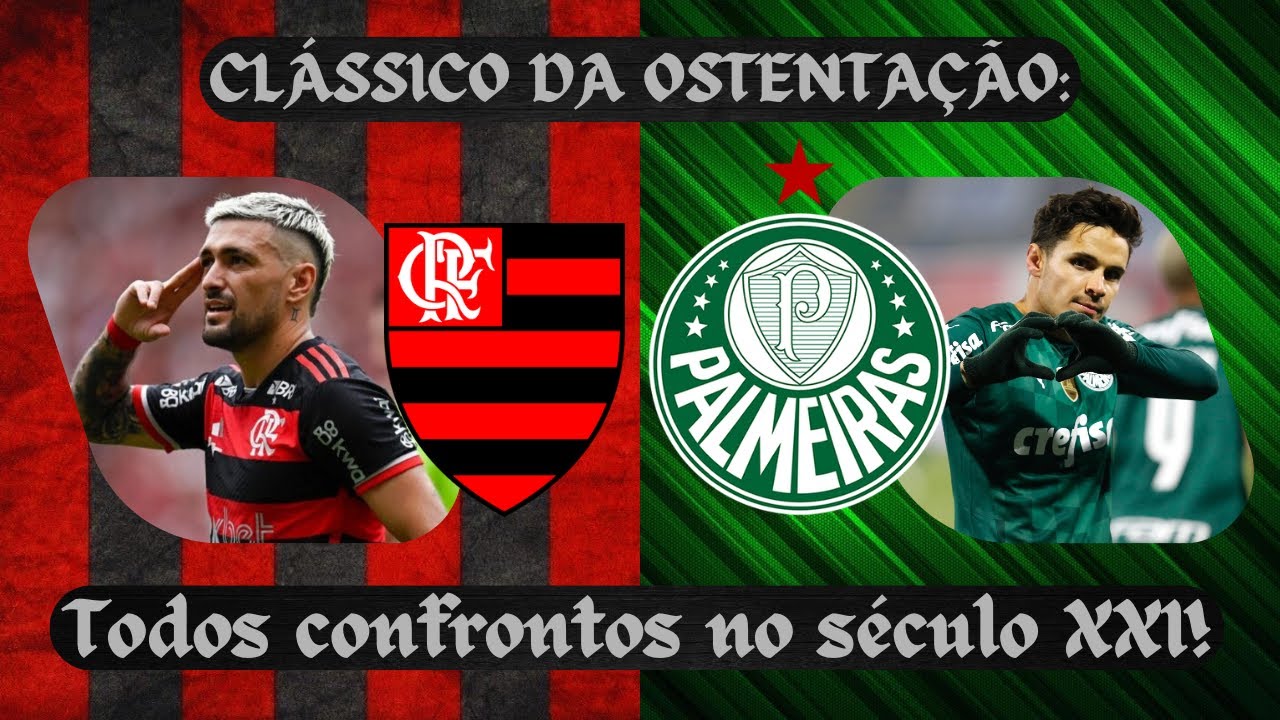 Flamengo x Palmeiras: Todos os clássicos no século XXI