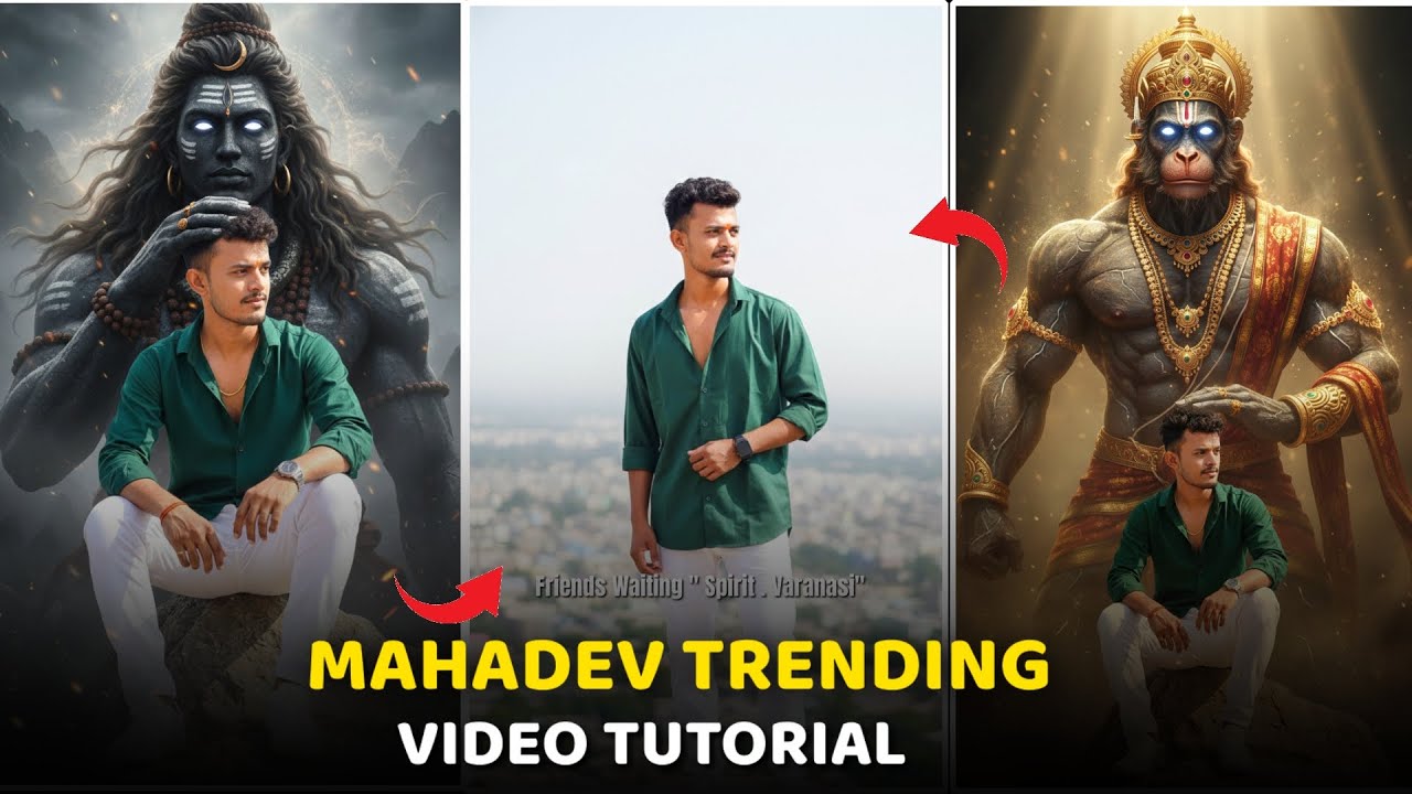 Maha shivratri Trending Ai Photo & Video Editing | trending Instagram reels editing | #shivratri 