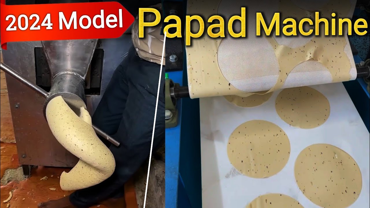 New Model Small Papad Machine | New Business Ideas 2024