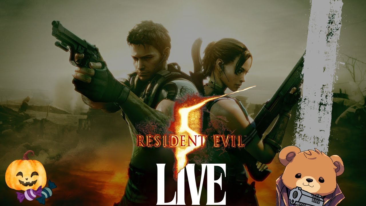 Resident Evil Marathon: Resident Evil 5 Live Let´s Play 01
