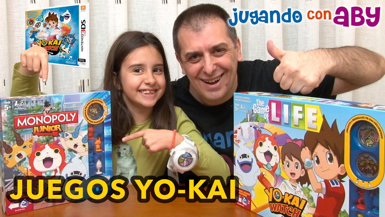 Unboxing JUEGOS DE MESA de YO-KAI. MEDALLAS EXCLUSIVAS. Monopoly Yo-Kai. Life Yo-Kai.